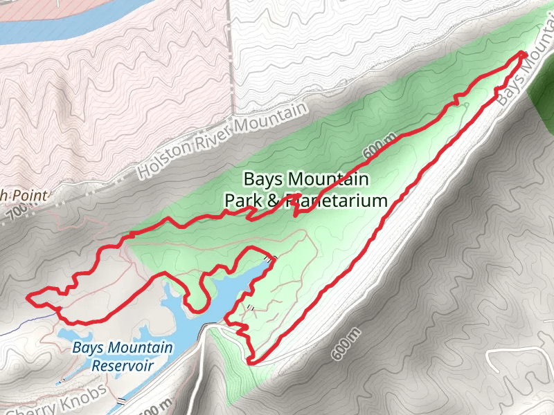 Bays Mountain Reservoir - Lakeside Loop Trail