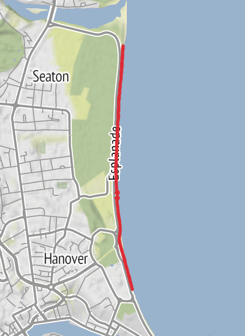 Hike from Aberdeen mobile static map