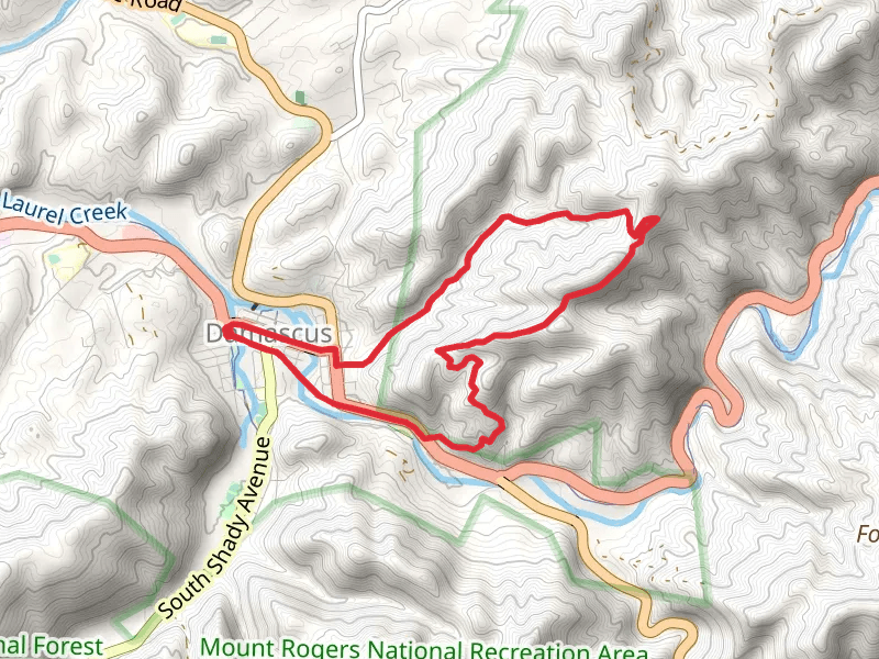 Virginia Creeper Trail and Appalachian Loop Trail