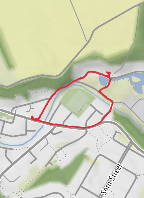 Hike from East Ayrshire mobile static map