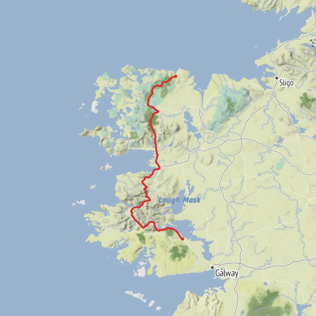 Western Way mobile static map