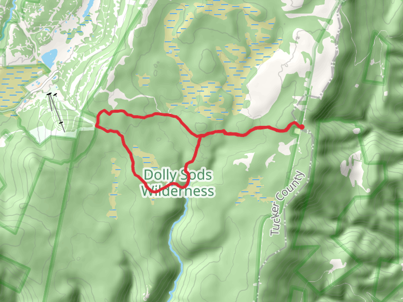 Blackbird Knob Loop Trail