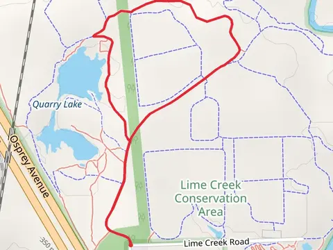 Old Stage Run - Quarry Lake Loop