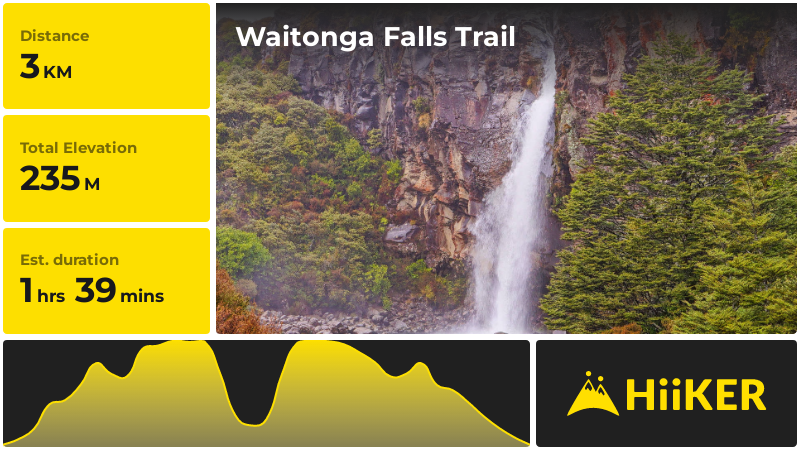 Waitonga Falls Trail | Ruapehu | New Zealand