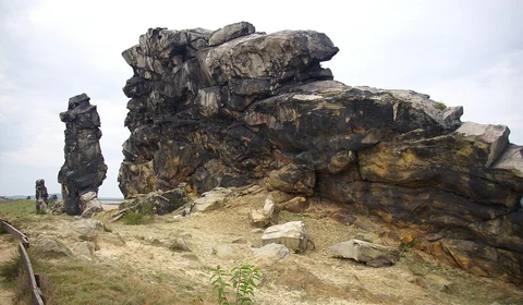 Teufelsmauer und Bode nordöstlich Thale Loop via Kloster Wendhusen