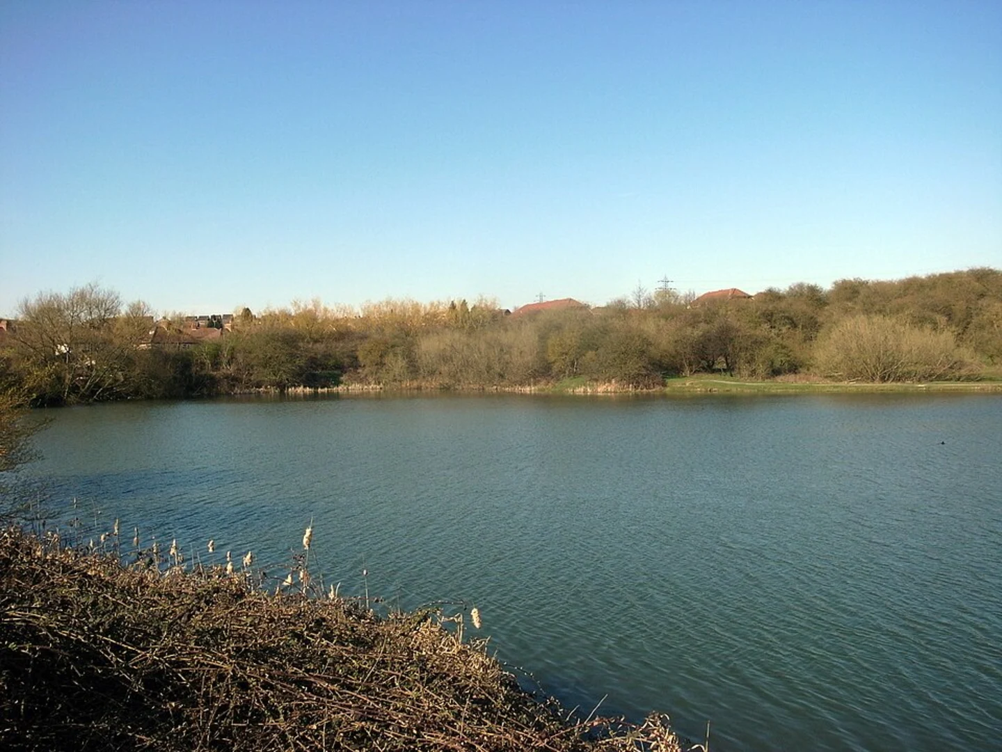An image depicting the trail Kingswinford Railway Walk and its surrounding area.