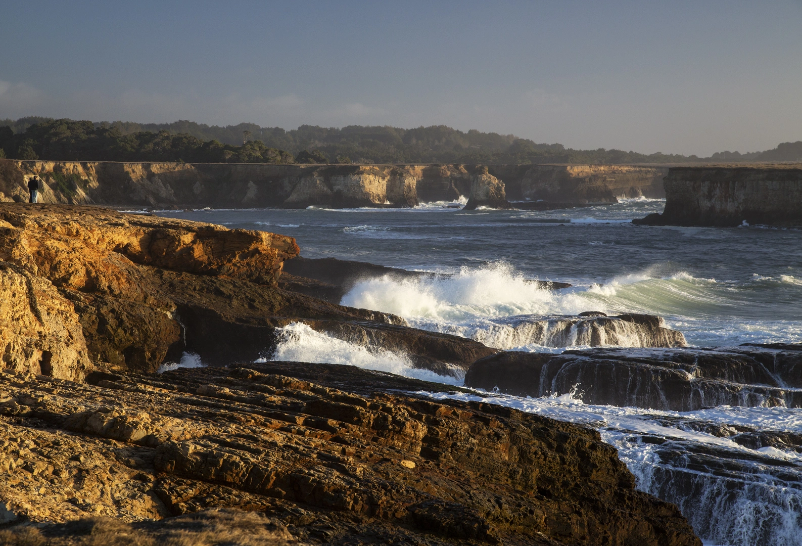 An image depicting the trail California Coastal Trail from Point Arena Arch and its surrounding area.