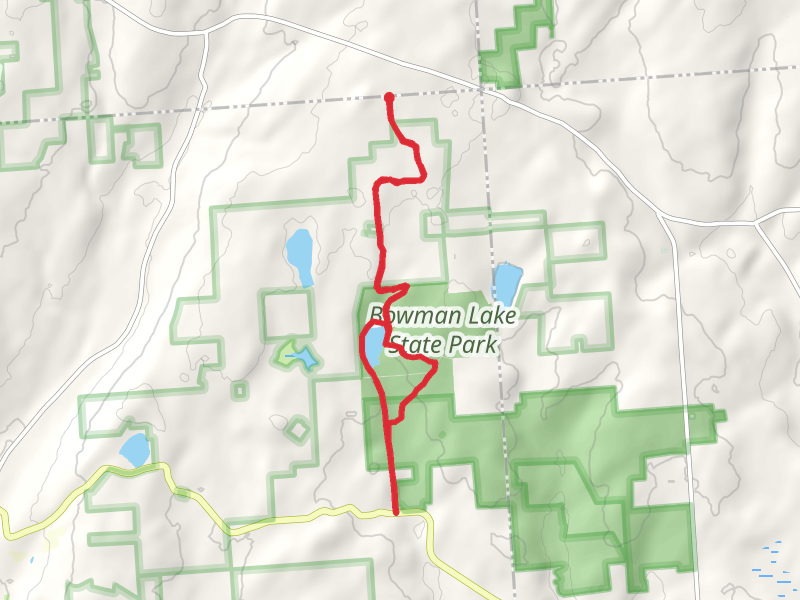 Bowman Lake Loop Trail