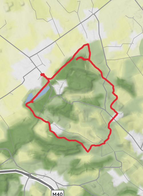 Chiltern Hills mobile static map