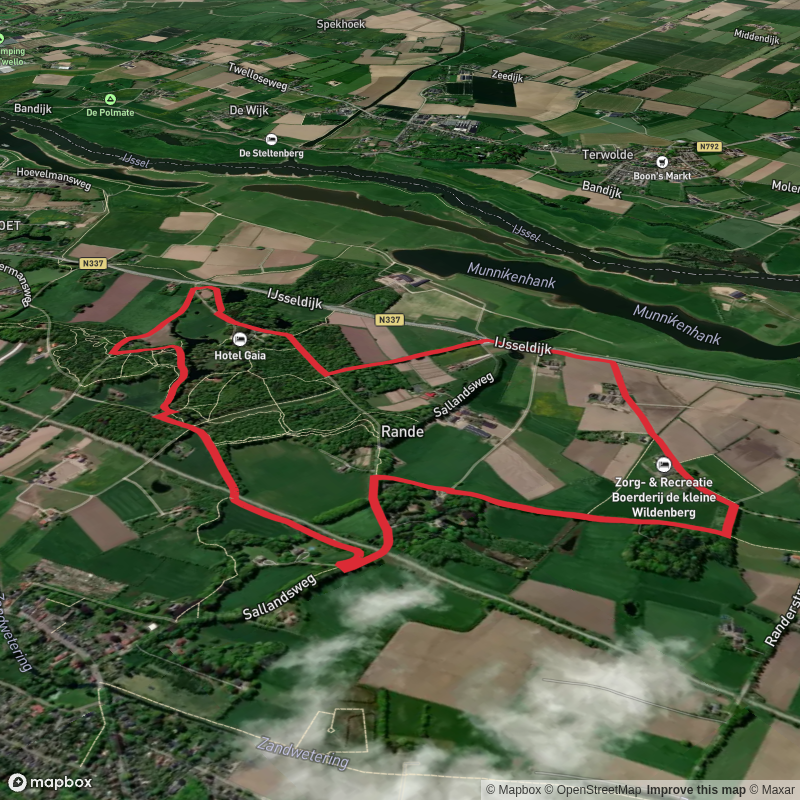 Wildenbergs Weg and Hanzestedenpad Loop