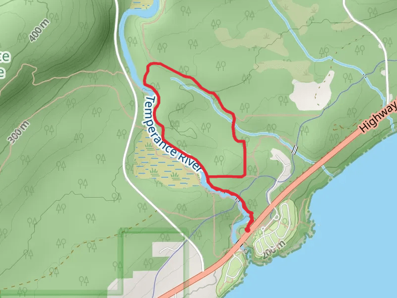 Superior Hiking and Hidden Falls Loop