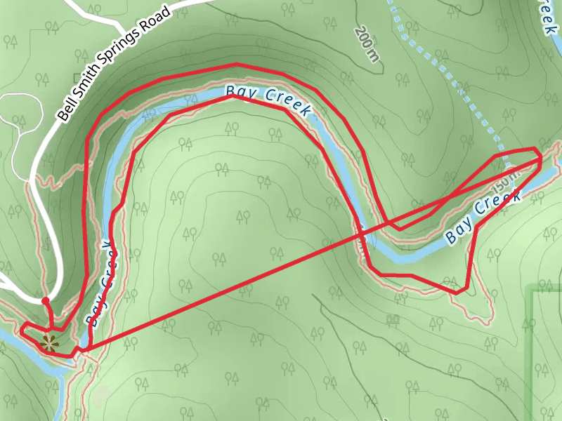 Sentry Bluff Loop Trail