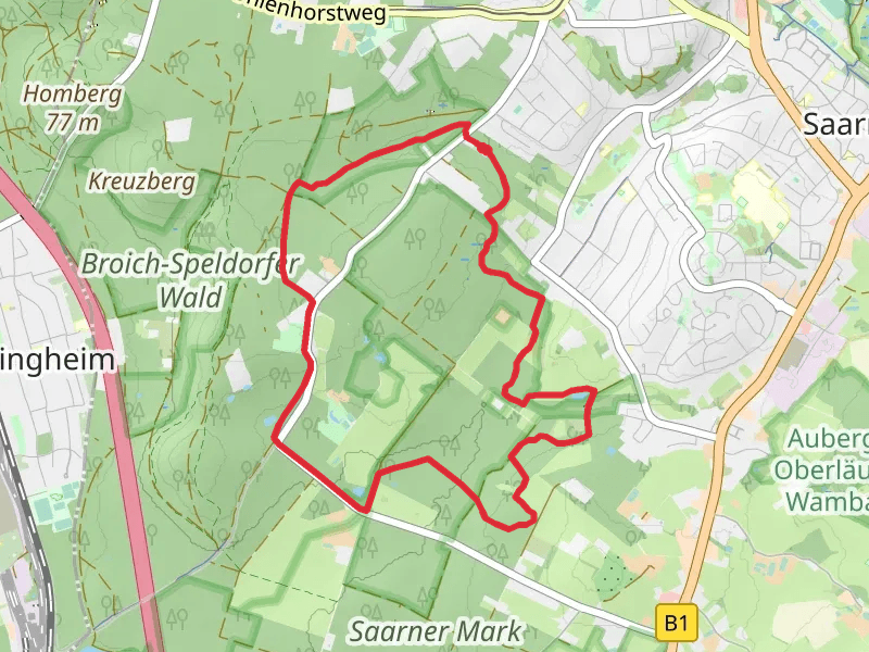 Bissingeim Rundweg A2 and Ellenberg Rundweg A4