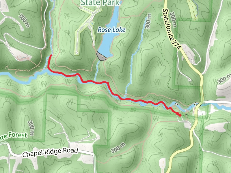 Queer Creek and Grandma Gatewood Trail