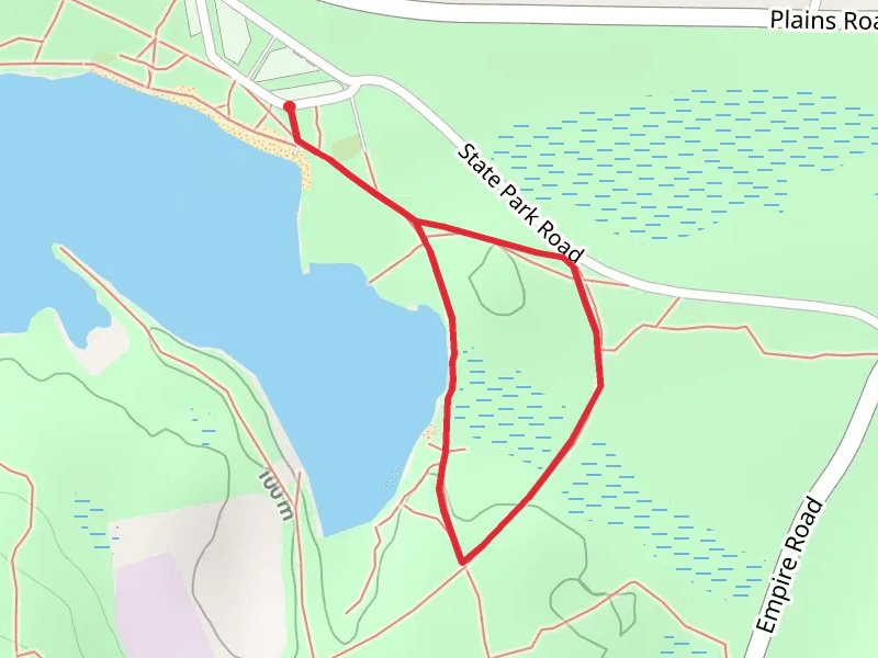 Range Pond State Park Trail Loop - East