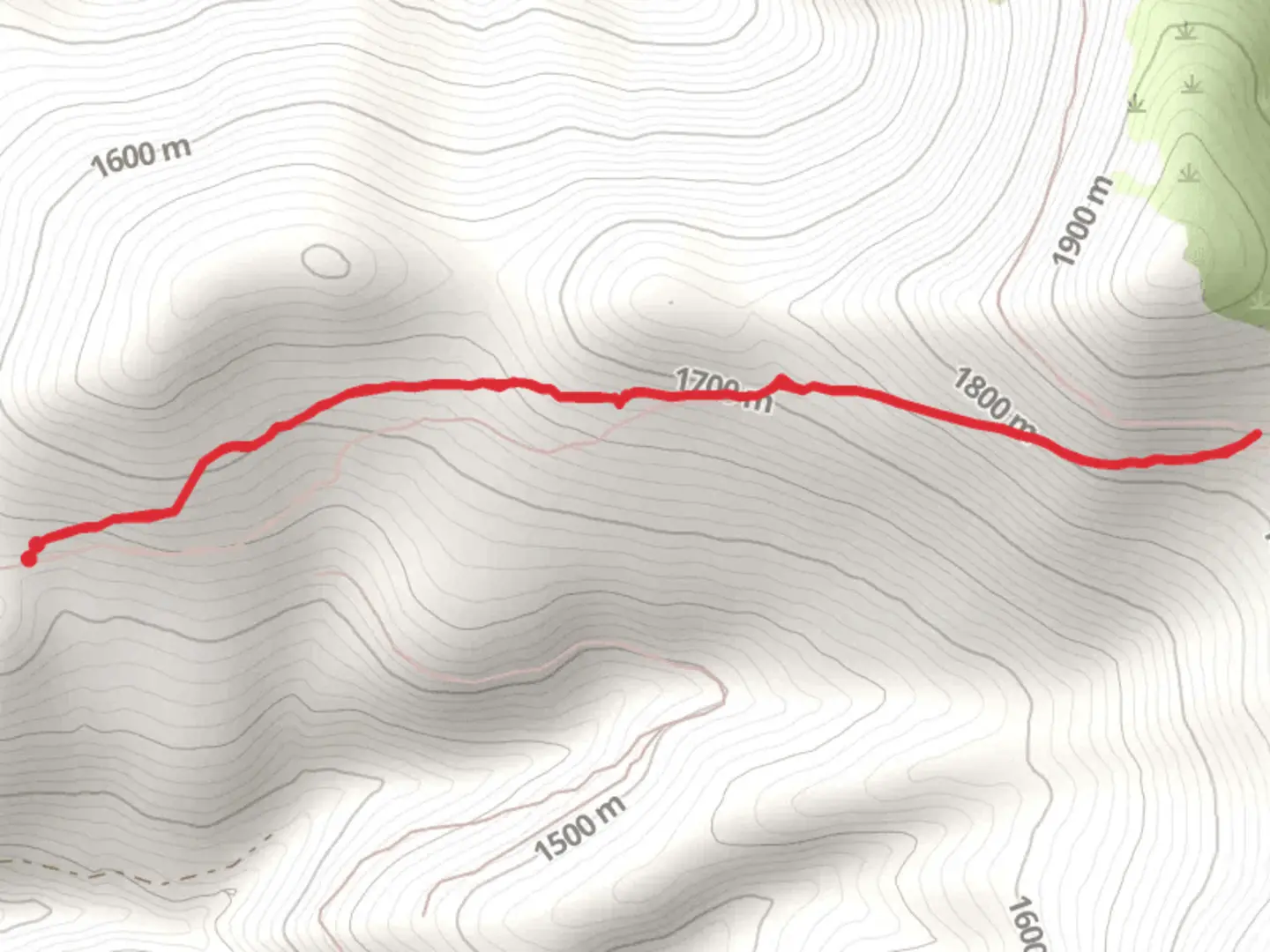 An image depicting the trail Lambert Trail and its surrounding area.