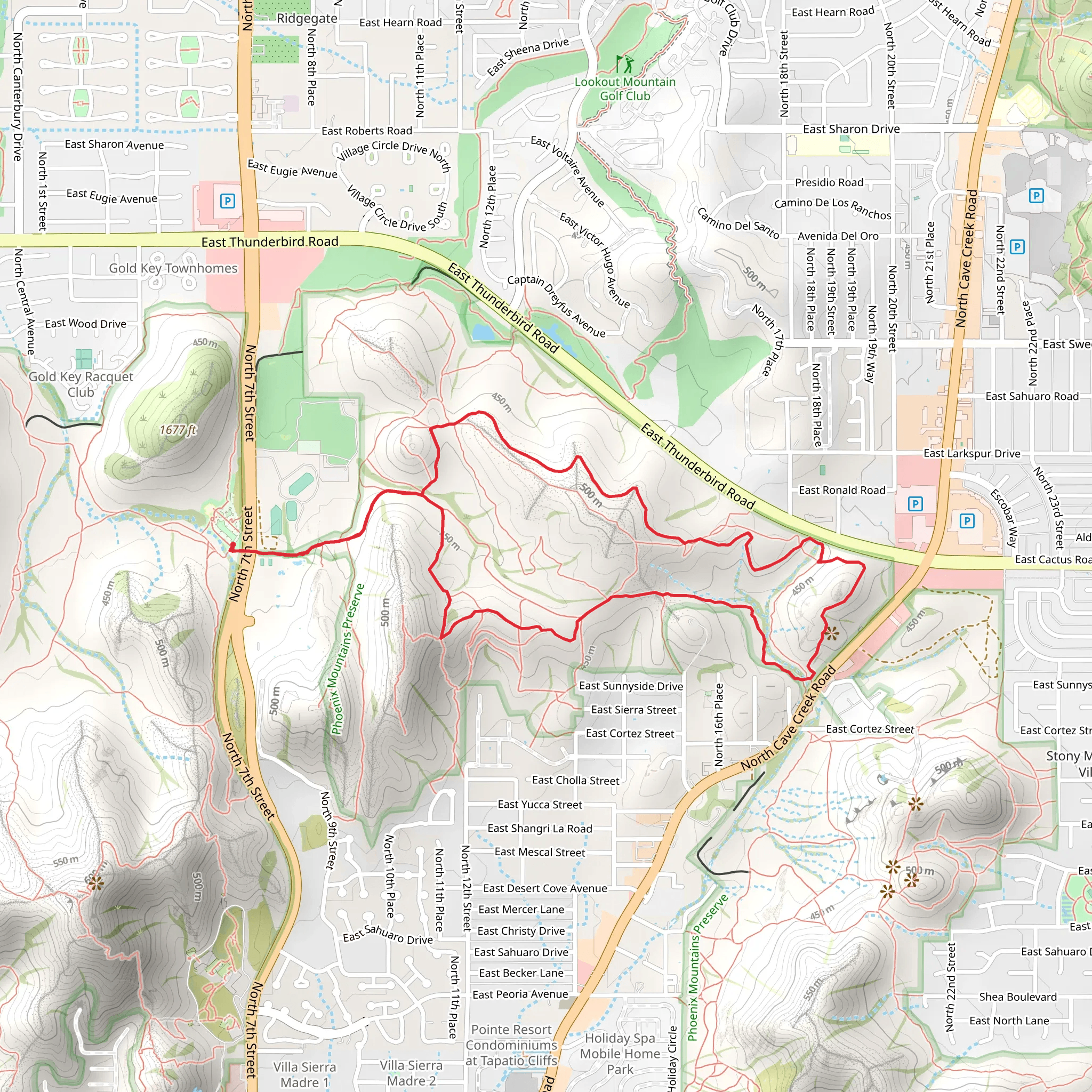 Charles M Christiansen Loop Trail mobile static map
