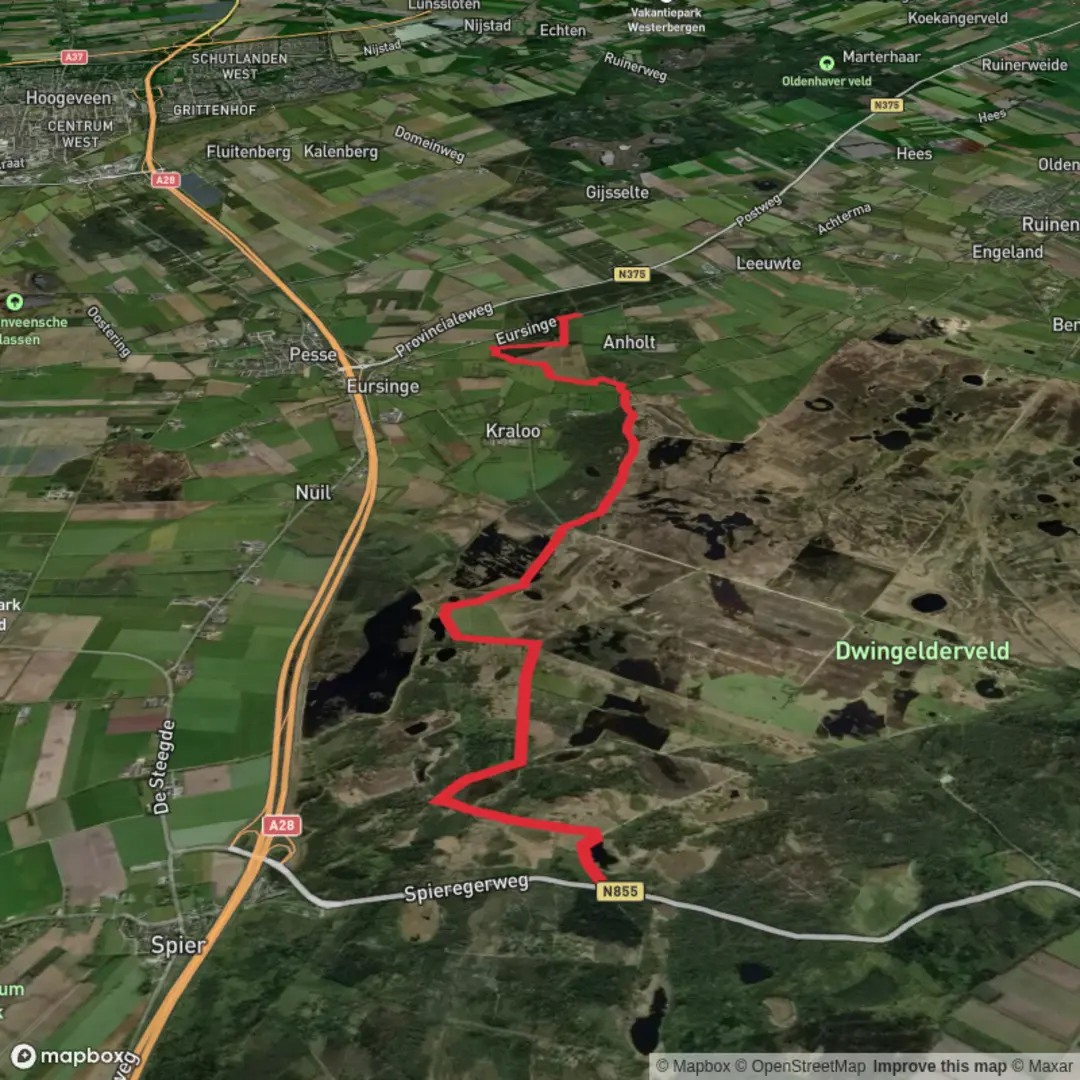 An image depicting the trail 1320-roots-natuurpad-etappe-10 and its surrounding area.
