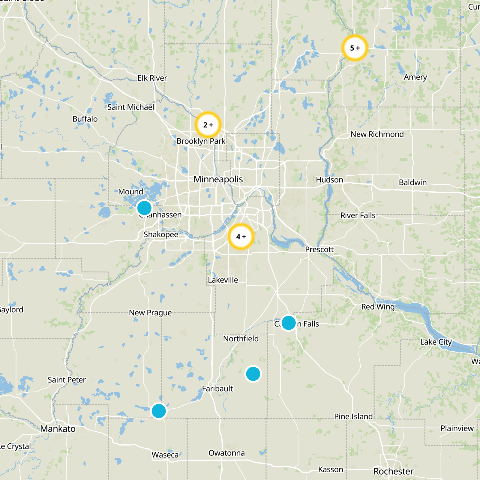 Dakota County Static Map