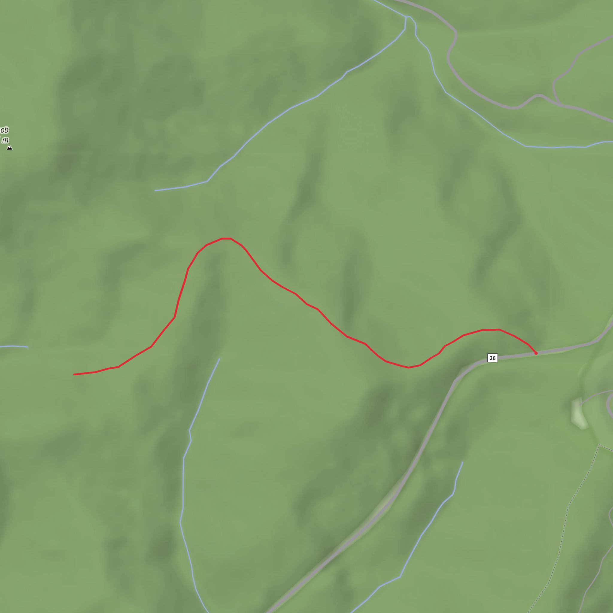 Poca Run mobile static map