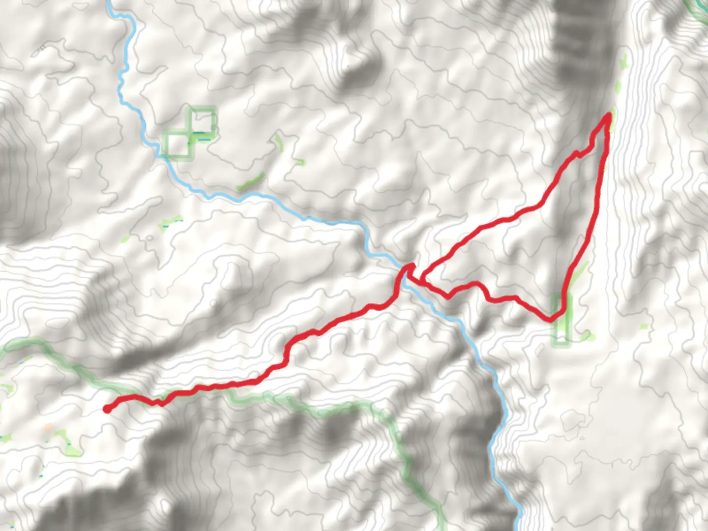 An image depicting the trail Lewis Camp and Willow Meadow Cutoff Loop Trail and its surrounding area.