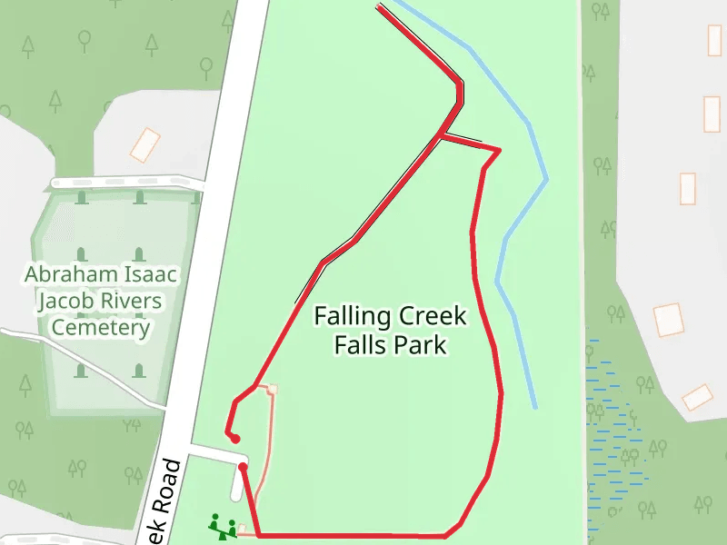 Falling Creek Falls Park Loop