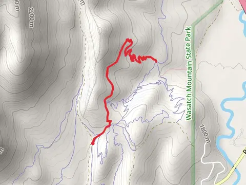 Gobblers gulch and 1000 Turns Walk