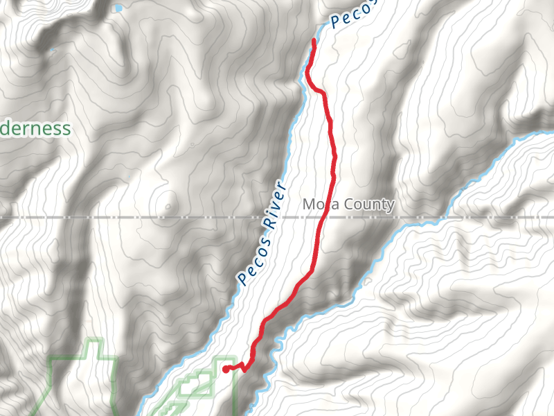 Hamilton Mesa and Larkspur Trail