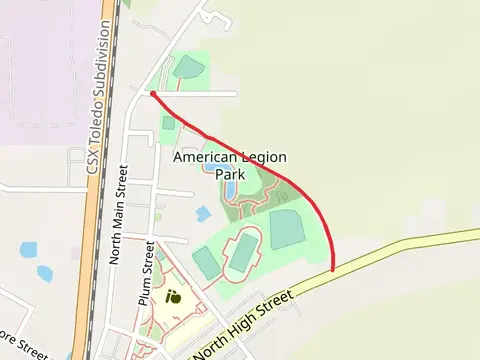 Walk along The American Legion Pond
