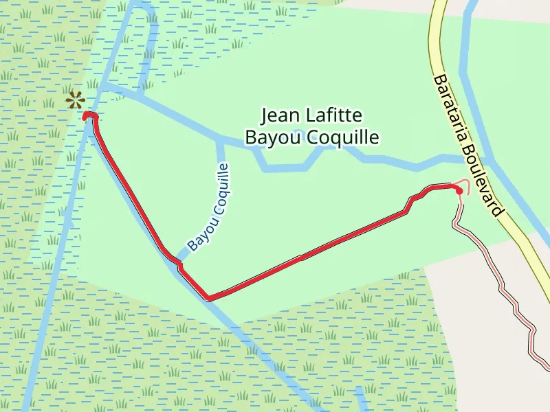 Bayou Coquille and Marsh Overlook Trail