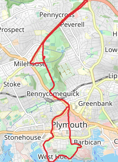 Midnight Walk - 11 Jul 2025 mobile static map