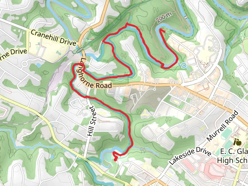 Blackwater Creek and Creekside Trail