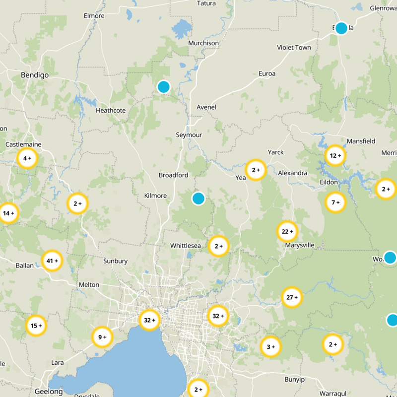 Shire of Mitchell Static Map