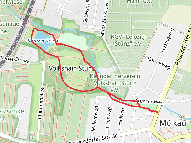 Boule-Bahn and Stünzer Teich Loop