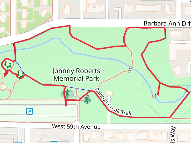 Johnny Roberts Memorial Park Loop - East
