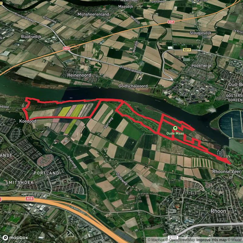 Groen Lint Langs de Oude Maas Loop