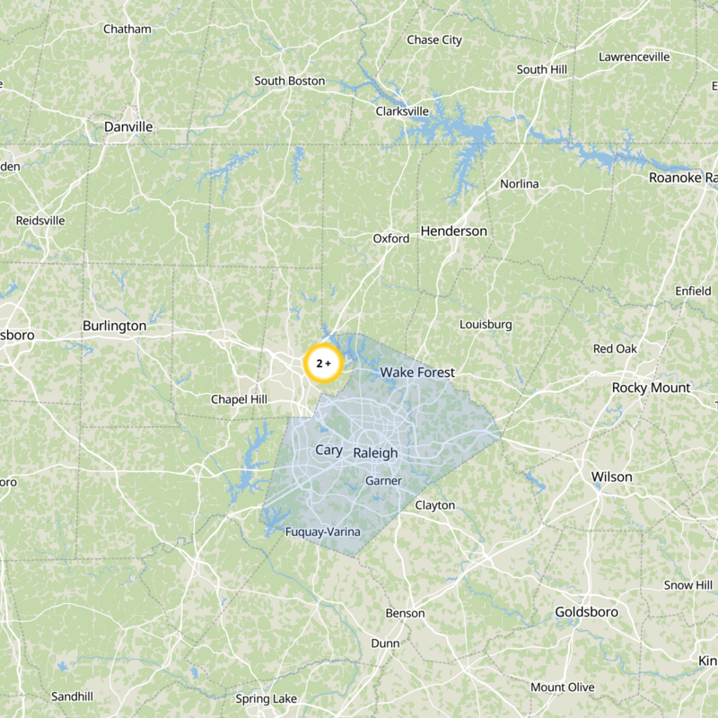 Wake County Static Map