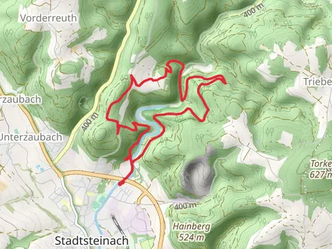 Geo Pfad Steinachtal and Gruenbuerg Weg