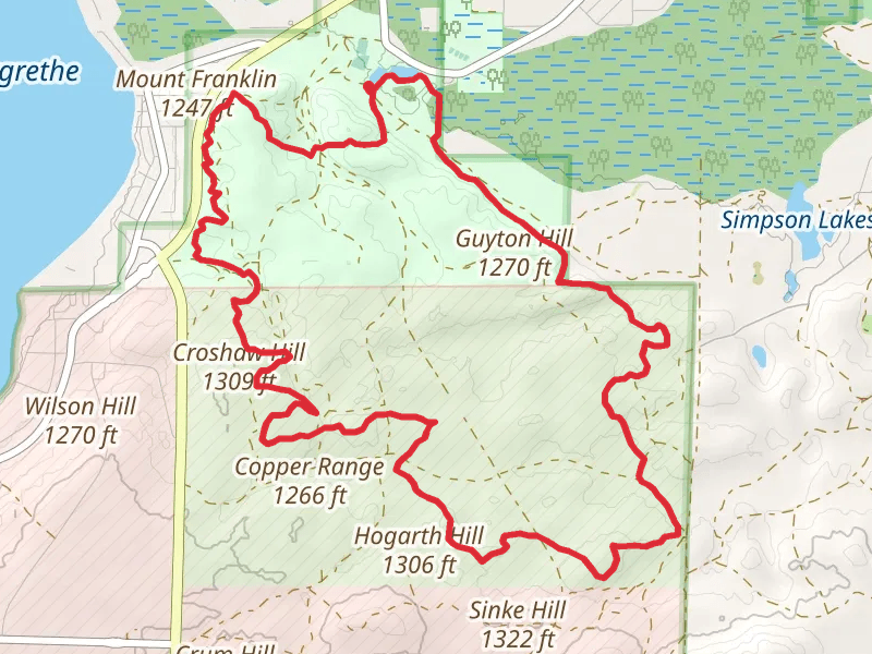 Outer Loop - Hanson Hills Recreation Area