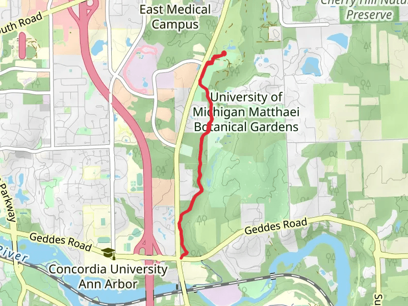 Matthaei Botanical Gardens Trail
