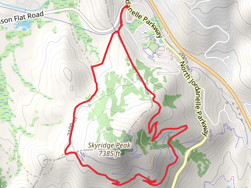 Park City Trail and Skyridge Peak Trail