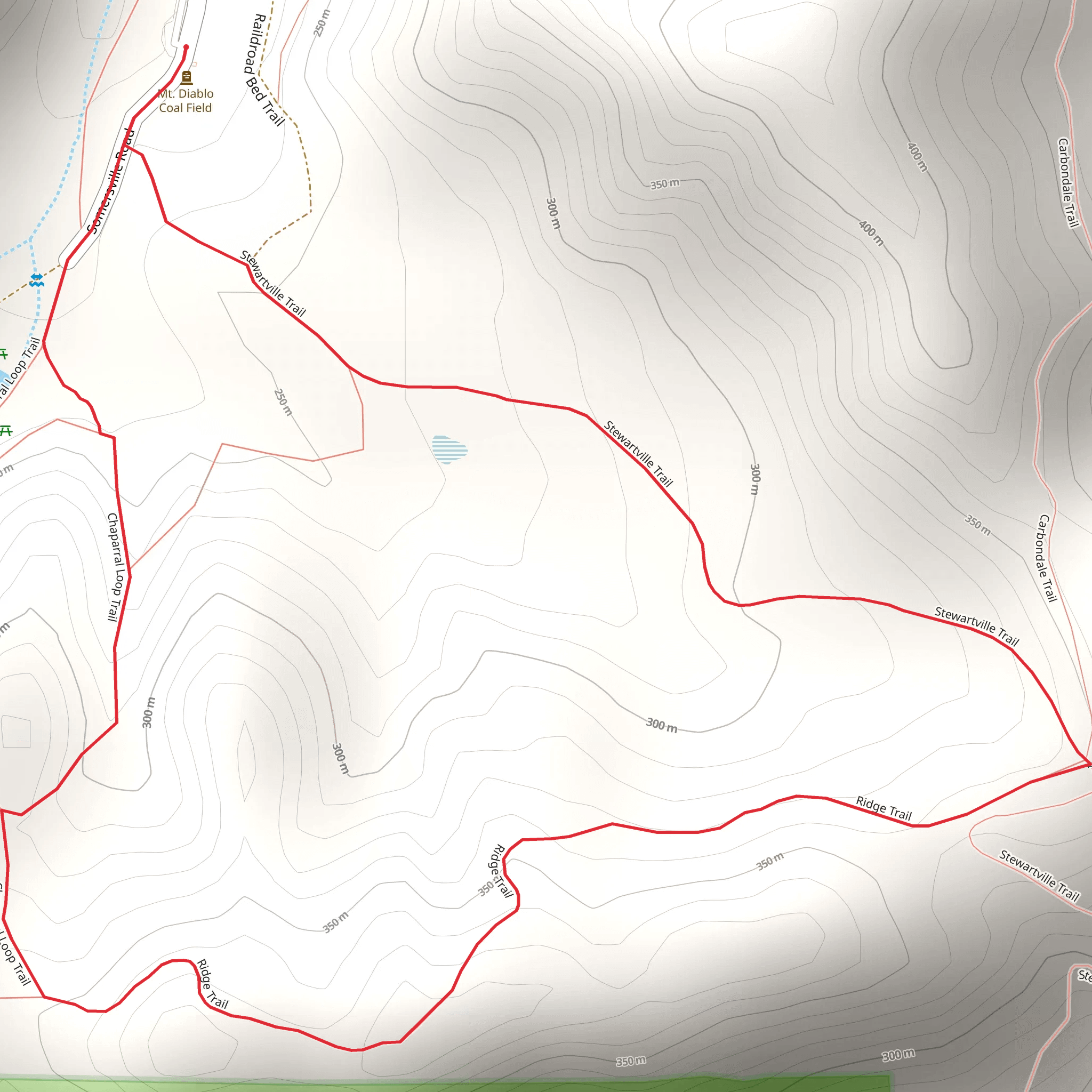 Stewartville Loop Trail mobile static map