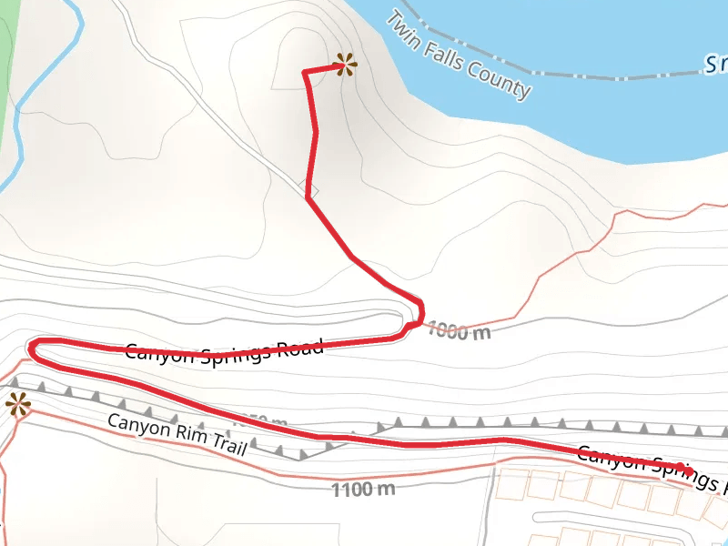 Snake River Trail from Canyon Springs Road