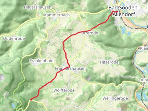 Bad Sooden Allendorf to Homburgslinde via Saelzerweg 3