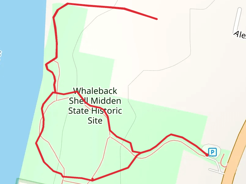 Whaleback Shell Midden Loop
