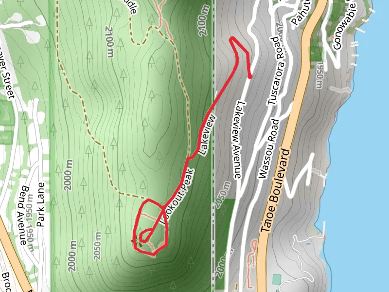 Lookout Peak and Lakeview Loop