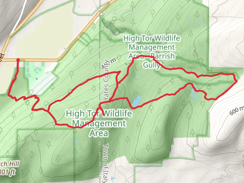 Naples Creek and Flt Blue Site Trail