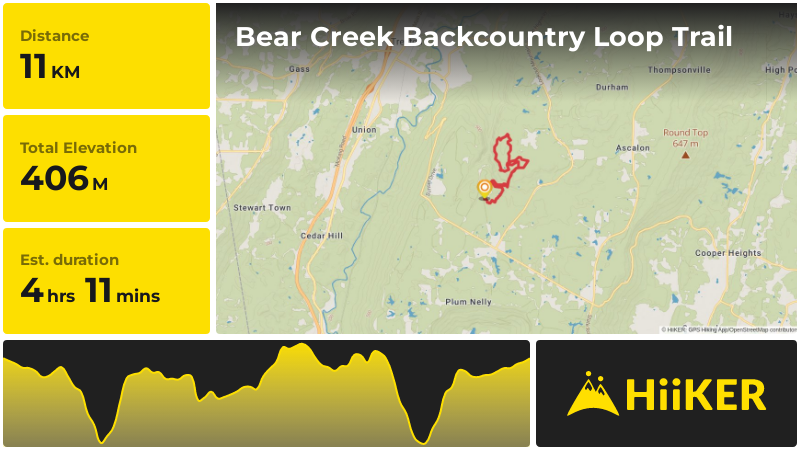 Bear Creek Backcountry Loop Trail | Dade County | Georgia