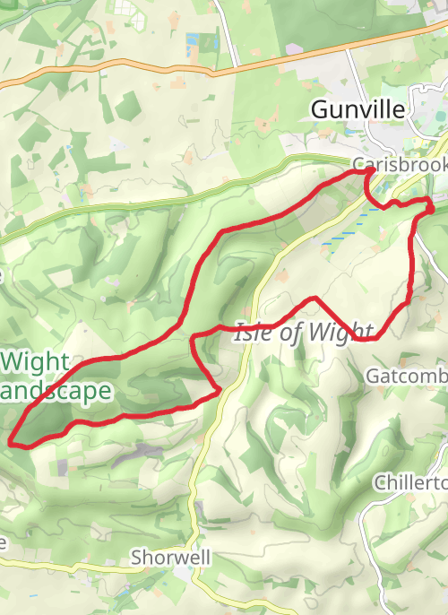 Priory  Brighstone  David's fern hill  mobile static map