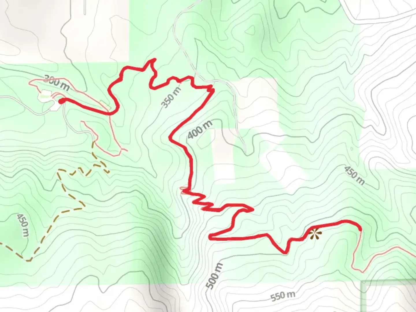 An image depicting the trail North Sonoma Mountain Trail - Short and its surrounding area.